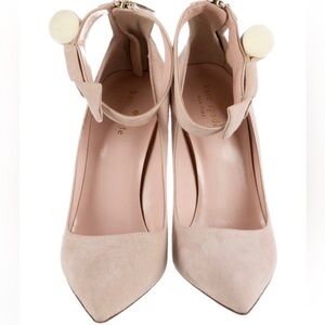 Kate Spade Beige Suede Heels